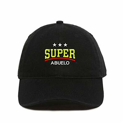 #ad Super Abuelo Dad Baseball Cap Embroidered Cotton Adjustable Dad Hat $17.99