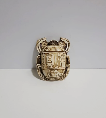 #ad RARE PHARAONIC SCARAB AMULET MUSEUM ANCIENT EGYPTIAN ARTIFACTS BC $115.00