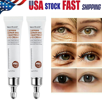 #ad 2pcs Cayman Anti Wrinkle Eye Cream Bag Remover Firming Anti aging Moisturizer US $12.33