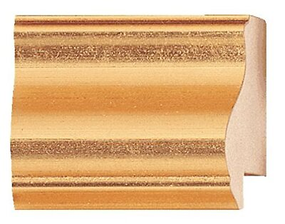 #ad Picture Frame Moulding Wood 18Ft Bundle Contemporary Gold Finish 2quot; Width $147.95