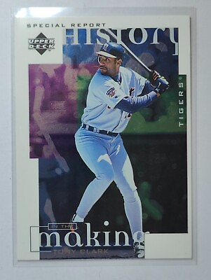 #ad 1998 Upper Deck History in the Making #367 Tony Clark $2.31
