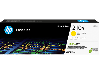 #ad HP 210A Yellow Original LaserJet Toner Cartridge 1800 pages W2102A $116.99