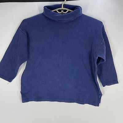 #ad Tomi G. Women Sweater Top ONE SIZE Blue STAINS $9.69