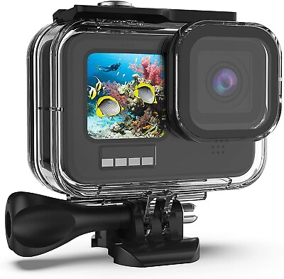 #ad #ad Waterproof Case For Gopro 12 11 10 9 Hero Diving Protect Underwater Durable $14.95