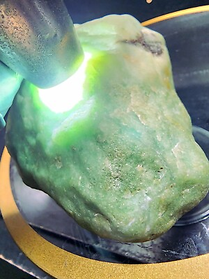 #ad Type A Raw And Untreated Green Jade 470 Grams 2350 Ct $600000.00