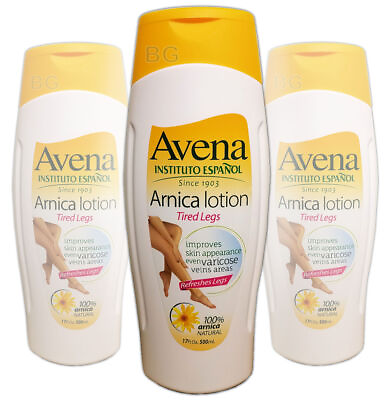 #ad AVENA ARNICA Hand Body Lotion Refresh Veins Legs Moisturizer Dry Skin Cream 17oz $15.95
