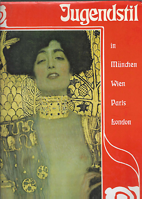 #ad Jugendstil in München Wien Paris London Schmidt 1976 Color Art Nouveau Hc Dj VTG $22.99