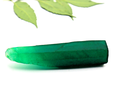 #ad 204 Ct Emerald Colombia Uncut Green Emerald Rough Raw Loose Gemstone $19.99