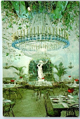 #ad Postcard The Chandelier Room at The Kapok Tree Inn Clearwater Florida $6.99