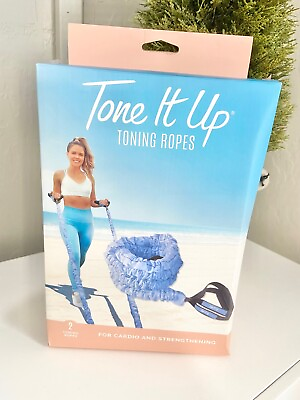 #ad BRAND NEW Tone It Up Toning Ropes for Cardio and Strengthening $17.96