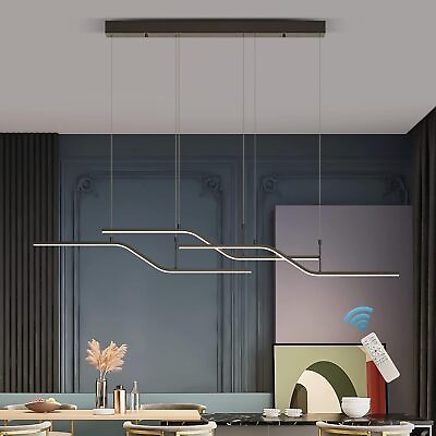#ad Dimmable Pendant Lights LED Hanging Lamp Fixture for Dining Room Kitchen 45W US $80.19