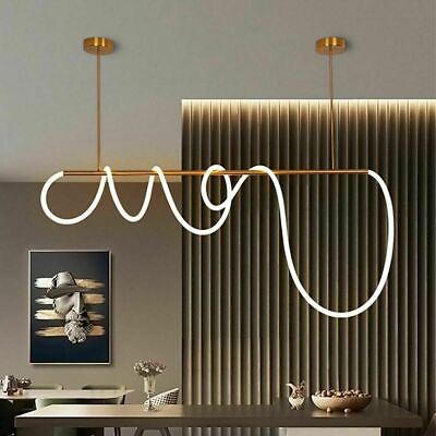 #ad Luminous LED Pendant Lights Modern Indoor Decorative Hanging Ceiling Fixtures $251.16