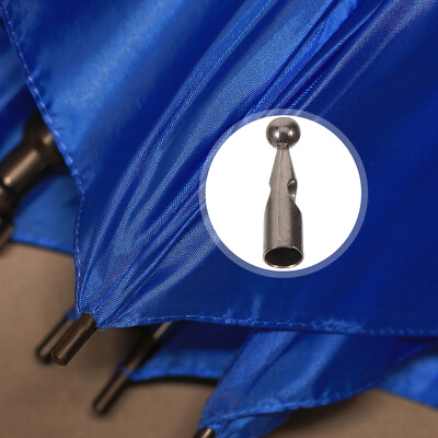 #ad 10 Pcs Umbrella Accessories Metal Foldable Tail Bead Folding $11.35