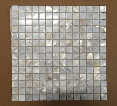 #ad Lot 12pcs backsplash tile mother pearl shell mosaic As Kitchen Bathroom Walls $168.00
