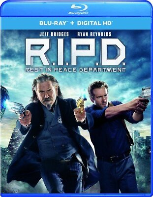 #ad Ripd On Blu Ray With Jeff Bridges Very Good $8.31