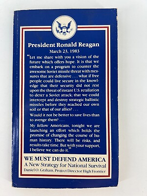 #ad General Daniel O Graham We Must Defend America National Survival 1983 Regnery $2.02