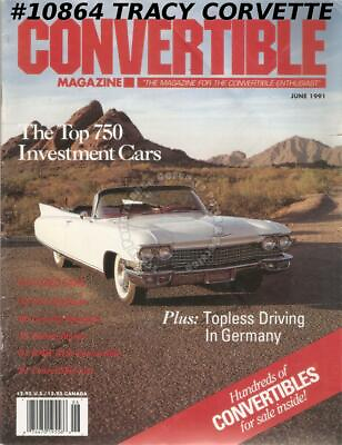 #ad June 1991 Convertible 1991 Palo Alto Concours 1955 Ford Sunliner Jowett Jupiter $17.00