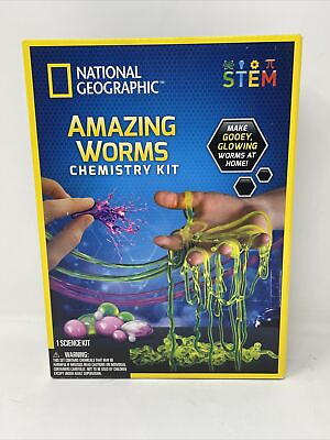 #ad National Geographic Amazing Worms Chemistry Kit $26.95