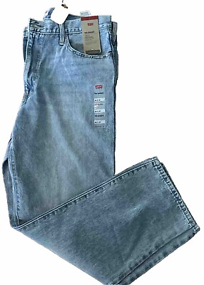 #ad Levi#x27;s Women#x27;s #x27;94 Baggy Jeans Size 32 x 31 NWT Mid Rise Blue Loose Straight $29.99