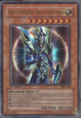 #ad Yu Gi Oh TCG Black Luster Soldier Envoy of the Beginning Invasion of Chaos... $70.00