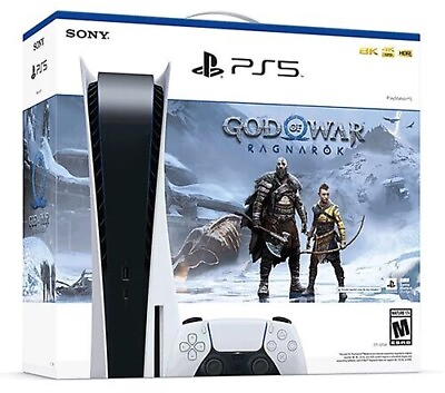 #ad Playstation 5 GOW Ragnarok Bundle New Playstation 5 $605.24