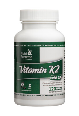 #ad Nutri Supreme Vitamins K2 with D3 120 capsules $39.99