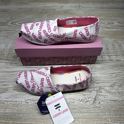 #ad Toms X Women’s Candy Land Board Game Alpargata Shoes Size 7 NEW Candy Land Logo $29.99
