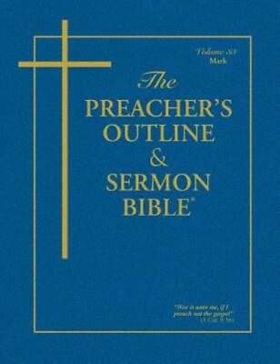#ad Preacher#x27;s Outline amp; Sermon Bible Kjv Mark $33.63