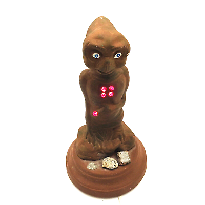 #ad E.T. Ceramic Lamp LIGHTS UP Heart amp; Finger 1983 SUPER RARE Leviton Light Switch $69.99