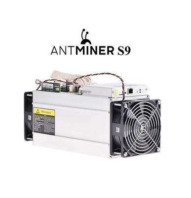 #ad Bitmain AntMiner S9 13.5TH s ASIC Server Good Working Condition in BOX NO PSU $89.00