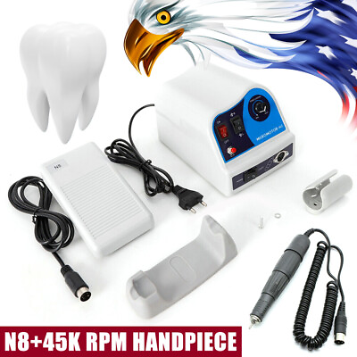 #ad Dental Lab Polishing Handpiece 45K RPM Electric Micromotor N8 Polisher USA $138.65
