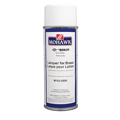 #ad Mohawk Lacquer for Brass 13 oz Model M103 0500 $24.98