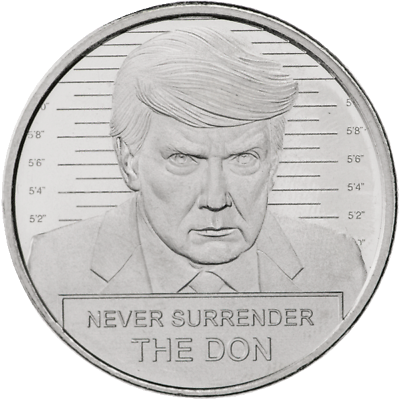#ad Donald Trump The Don 1 oz .999 Fine Silver Round $35.48