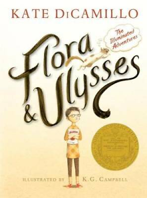 #ad Flora and Ulysses: The Illuminated Adventures Hardcover GOOD $3.86