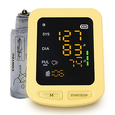 #ad CONTEC color Electronic Sphygmomanometer Blood Pressure MachineNIBP machine $28.99