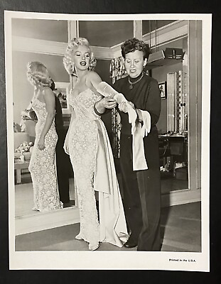 #ad 1953 Marilyn Monroe Original Photo How To Marry A Millionaire Fitting Wardrobe $400.00