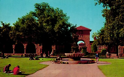 #ad Campus Stanford University Palo Alto California Postcard $1.49
