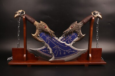 #ad God of War 5 Blades of Chaos Metal God of War Blades of Chaos Sword Twin Blades $999.00