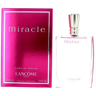 #ad Miracle by Lancome Eau De Parfum Spray 3.4 Oz for Womens $33.00