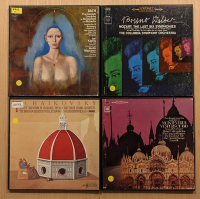 #ad Columbia 4 Classical Box Sets Vinyl Record LP Lot Walter Craft Kipnis Borodin $27.00