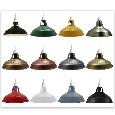 #ad Industrial Retro Pendant Light Vintage Chandelier Ceiling Hanging Lamp Fixture $31.95