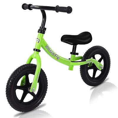 #ad SIMEIQI 12quot; Balance Bike for Boys Girls 2 3 4 5 Years Old No Pedal Walking Ba... $88.59