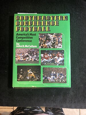 #ad Southern Conference Football John McCallum 1980 edition vintage $22.92