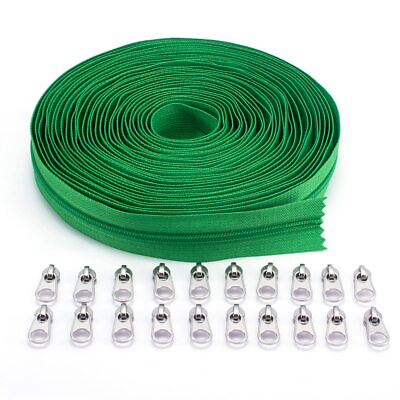 #ad #4.5 Nylon Coil Zippers by The Yard Long Zippers for SewingSilver Zipper Tee... $24.04