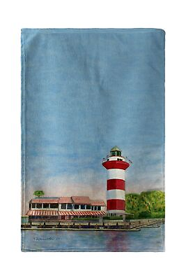 #ad Betsy Drake Hilton Head Lighthouse Kitchen Towel $29.99
