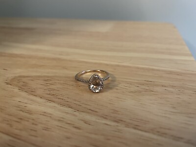 #ad Morganite Engagement Ring $280.00