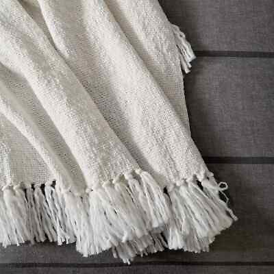 #ad Nate Home by Nate Berkus Solid Woven Throw Solid Woven Throw 10007B 60x80 $116.92