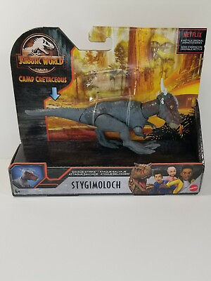 #ad Jurassic World Toys Stygimoloch Camp Cretaceous Savage Strike Dinosaur Figure $10.95
