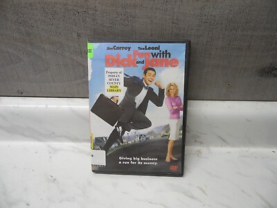 #ad 🎆Fun with Dick and Jane DVD 2006 Jim Carey Tea Leoni🎆 $6.99