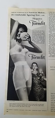 #ad 1957 women#x27;s skippies by formfit panty 815 girdle garters romance bra 566 ad $5.99